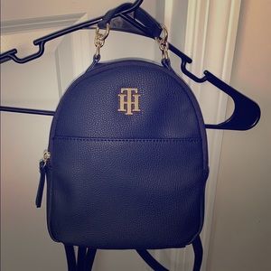 Leather Tommy Hilfiger mini bookbag